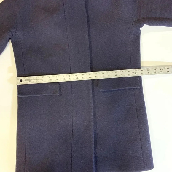 J.Crew Women's Stadium Cloth Nello Gori‎ Cocoon Wool Coat Jacket Size 2 - Picture 11 of 12